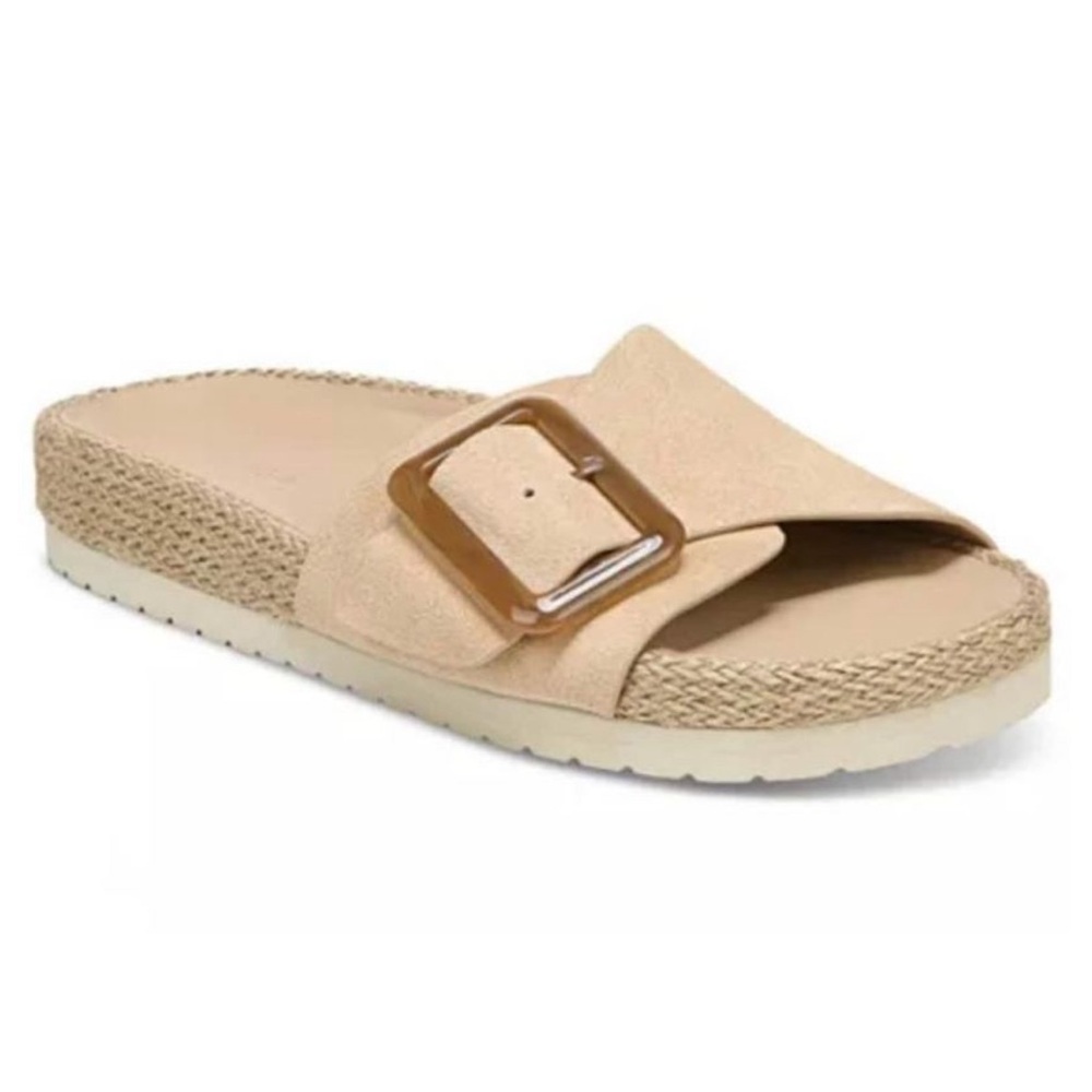Vince suede espadrille slides
